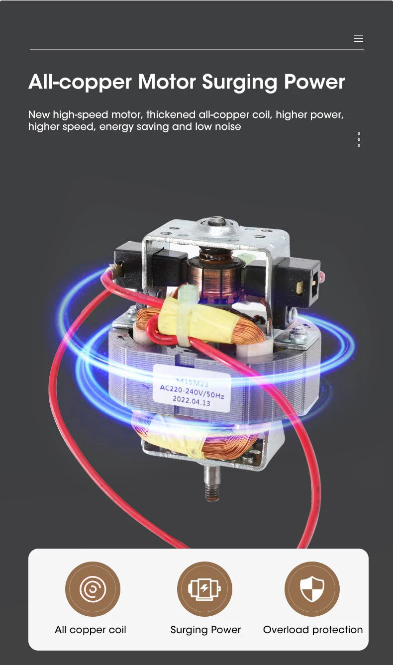 Powerful Mini Electric Grinder
