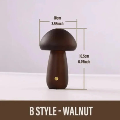 Soft, Warm Glow Mushroom Night Light